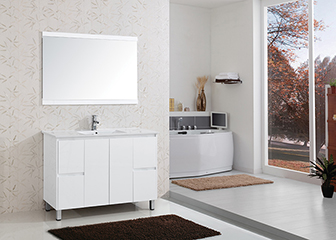 1200mm width Single vanity MDF bathroom Furniture