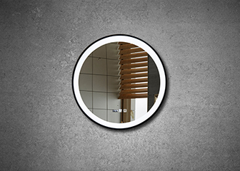 SP-3102 Small Led Bathroom Mirror with Metal Frame