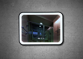 SP-3103 Lighted Metal Framed Bathroom Mirror